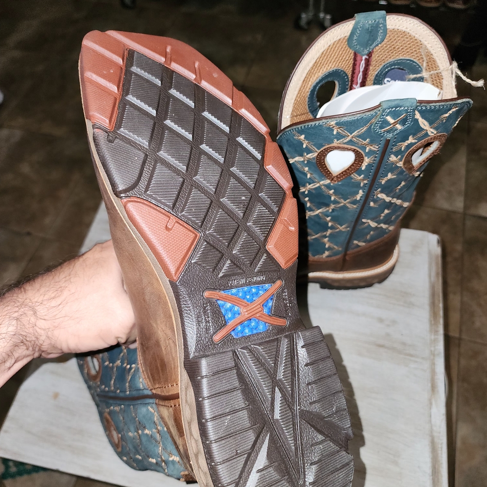 Twisted X  Cowboy Boots - Brown and Blue